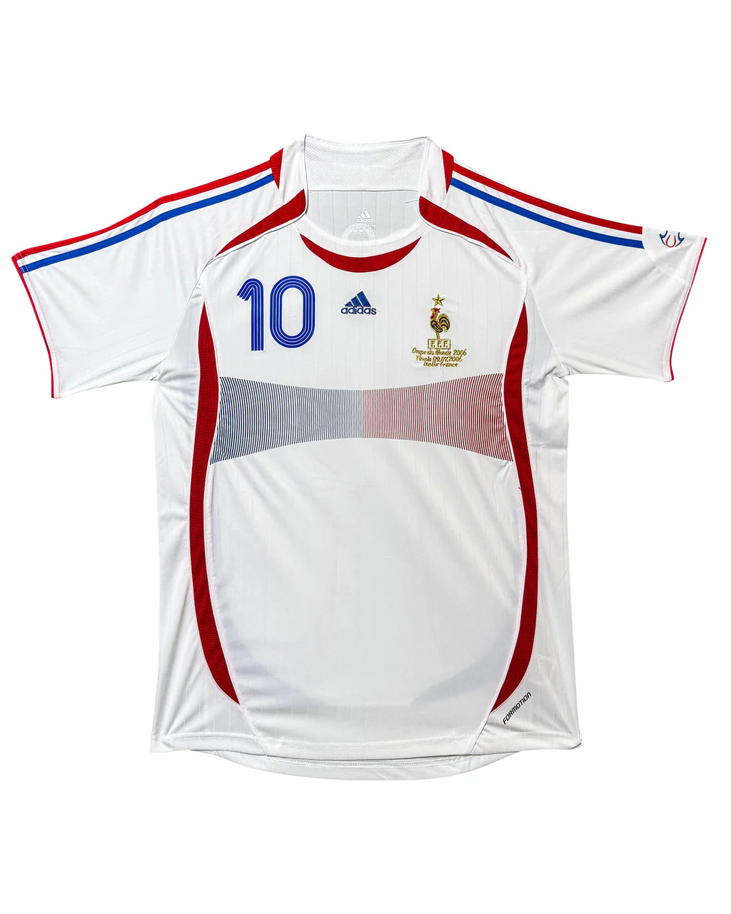 Away France 2006 FIFA World Cup Final Jersey Signed by Zinedine Zidane – JSA Certified