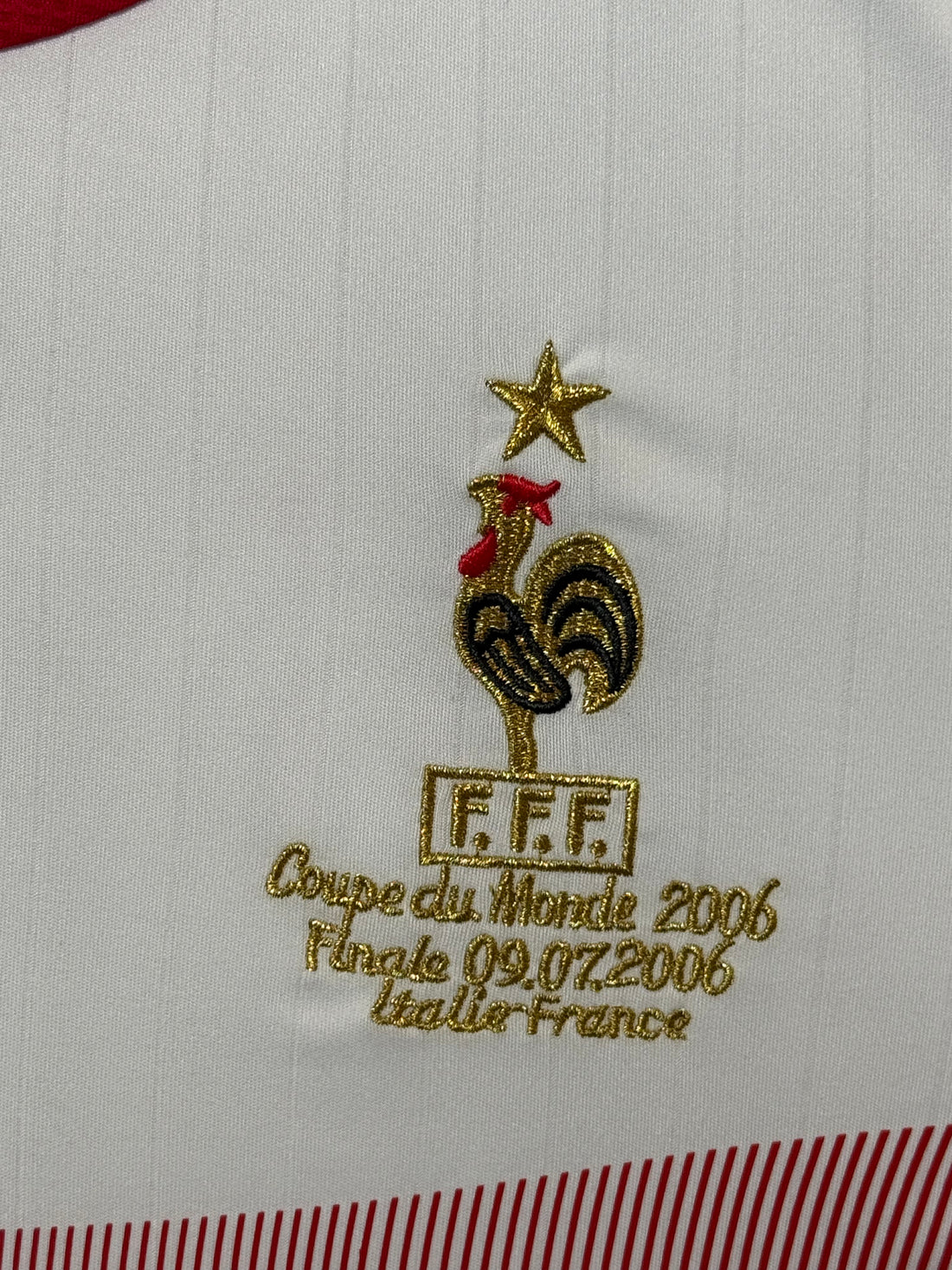 Away France 2006 FIFA World Cup Final Jersey Signed by Zinedine Zidane – JSA Certified