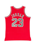 Michael Jordan Signed Mitchell & Ness 1997–98 “Last Dance” Chicago Bulls Jersey – PSA Certified