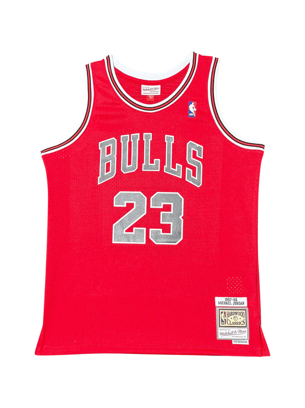 Michael Jordan Signed Mitchell & Ness 1997–98 “Last Dance” Chicago Bulls Jersey – PSA Certified