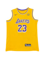 LeBron James Signed Los Angeles Lakers Swingman Jersey – PSA Certified
