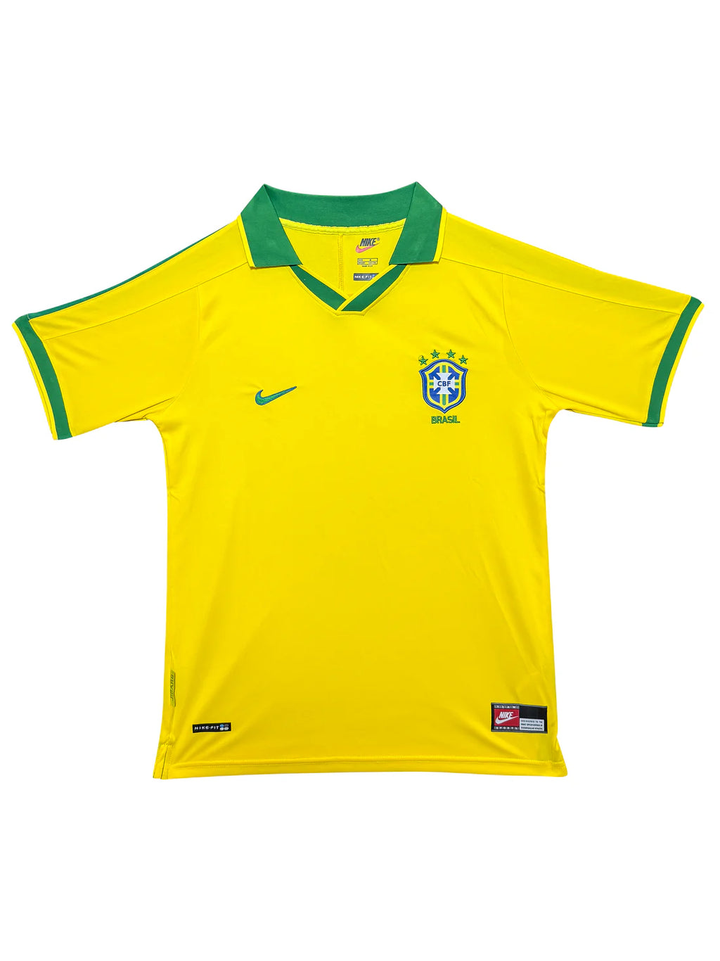 Authentic Brazil 2002 FIFA World Cup Jersey Signed by Roberto Carlos – Beckett Certified