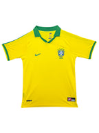 Authentic Brazil 2002 FIFA World Cup Jersey Signed by Roberto Carlos – Beckett Certified