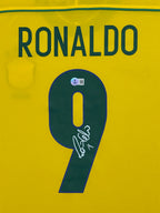 Brazil 1998 FIFA World Cup Final Jersey Signed by Ronaldo Nazário – Beckett Certified