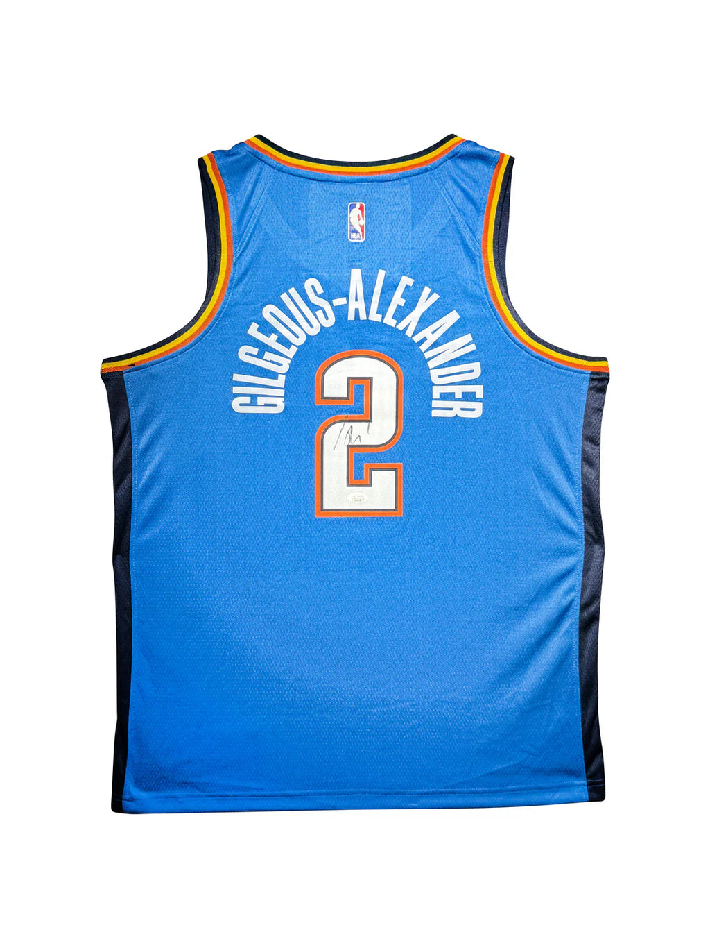 Oklahoma City Thunder Home Jersey Signed by Shai Gilgeous-Alexander – JSA Certified