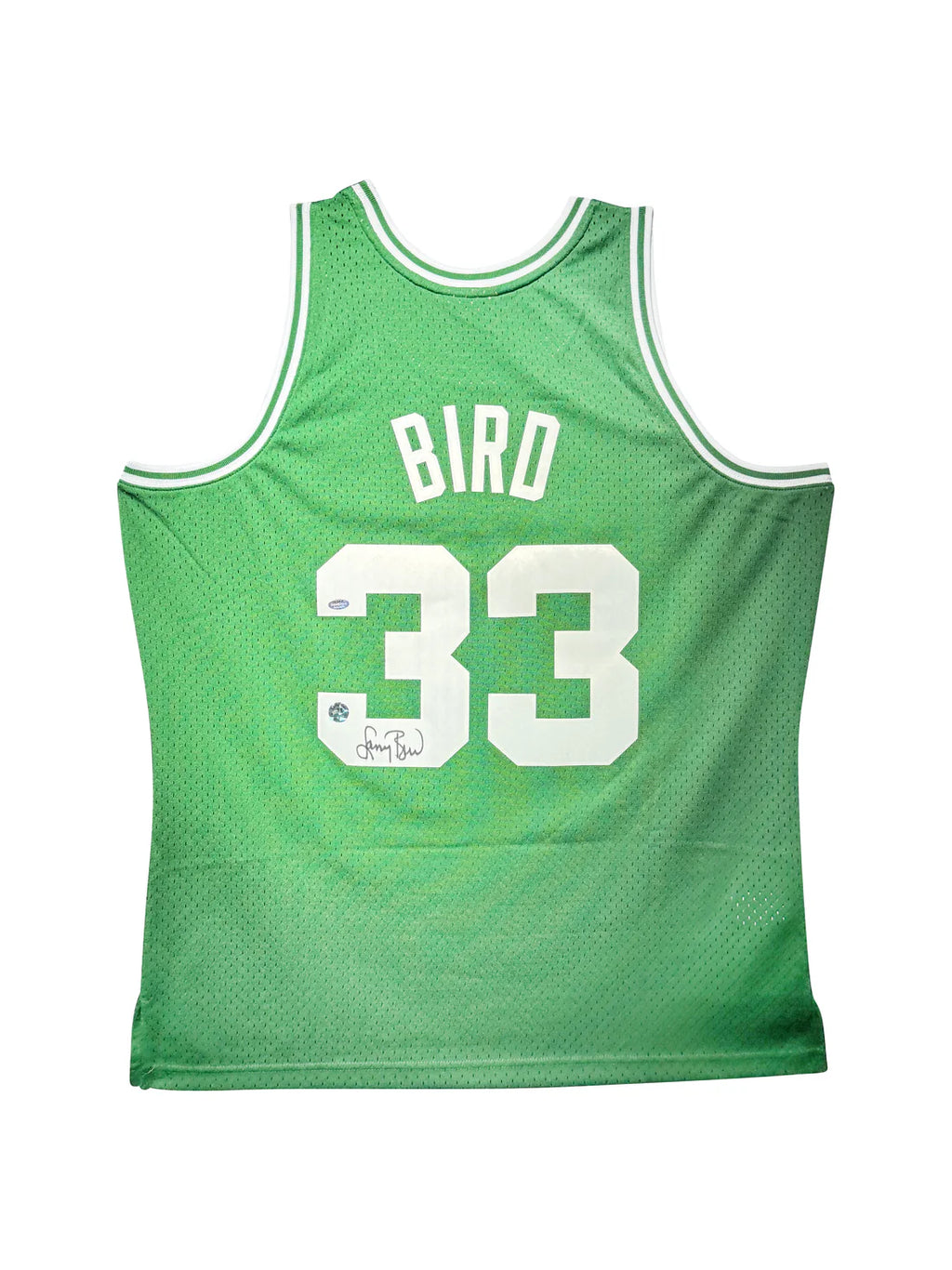 Larry Bird Signed Mitchell & Ness Authentic Home Jersey – Officially Certified Collectible