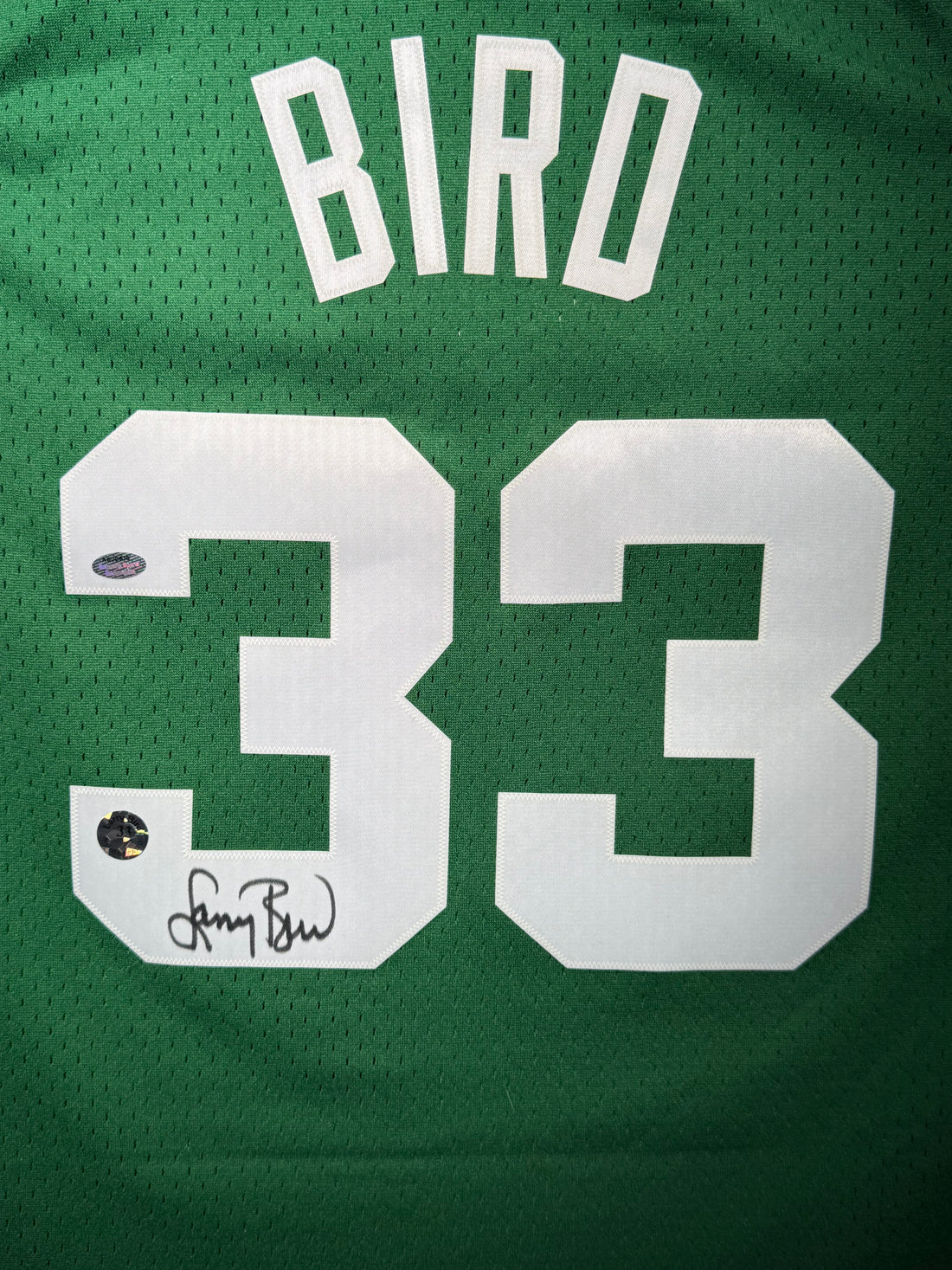 Larry Bird Signed Mitchell & Ness Authentic Home Jersey – Officially Certified Collectible