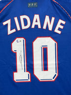 Authentic France 1998 World Cup Final Jersey Signed by Zinedine Zidane – Beckett Certified
