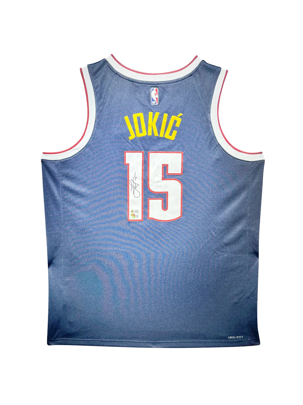 Denver Nuggets Home Jersey Signed by Nikola Jokić – Beckett Certified