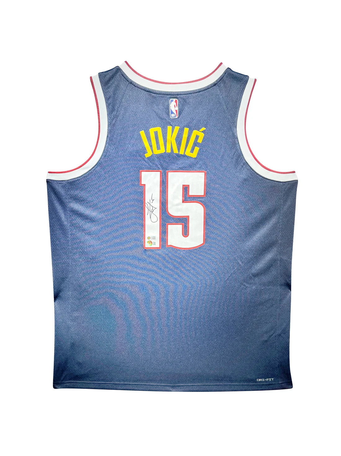 Denver Nuggets Home Jersey Signed by Nikola Jokić – Beckett Certified