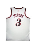 Allen Iverson Signed Authentic Philadelphia 76ers Home Jersey – JSA Certified