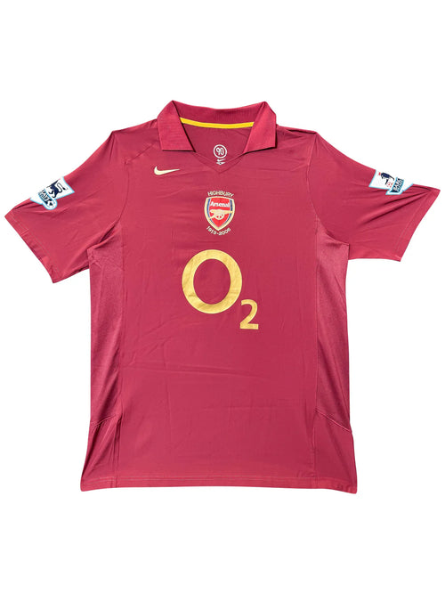 Arsenal FC 2005–06 Highbury Farewell Jersey Signed by Thierry Henry – Beckett Certified