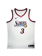 Allen Iverson Signed Authentic Philadelphia 76ers Home Jersey – JSA Certified