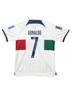 Authentic Portugal National Team 2022 FIFA World Cup Jersey Signed by Cristiano Ronaldo – Beckett Certified