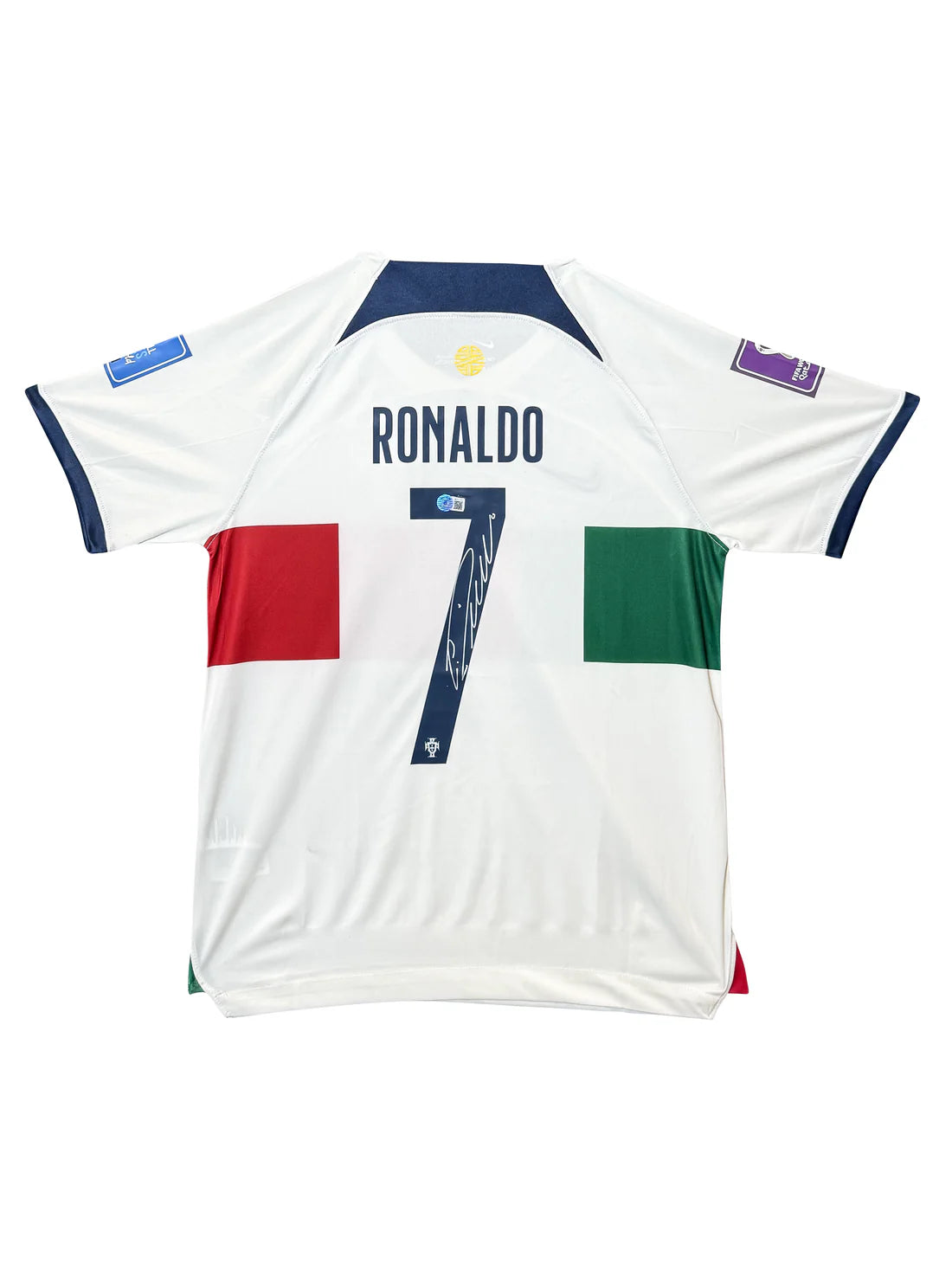 Authentic Portugal National Team 2022 FIFA World Cup Jersey Signed by Cristiano Ronaldo – Beckett Certified