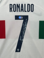 Authentic Portugal National Team 2022 FIFA World Cup Jersey Signed by Cristiano Ronaldo – Beckett Certified