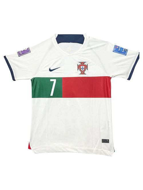 Authentic Portugal National Team 2022 FIFA World Cup Jersey Signed by Cristiano Ronaldo – Beckett Certified