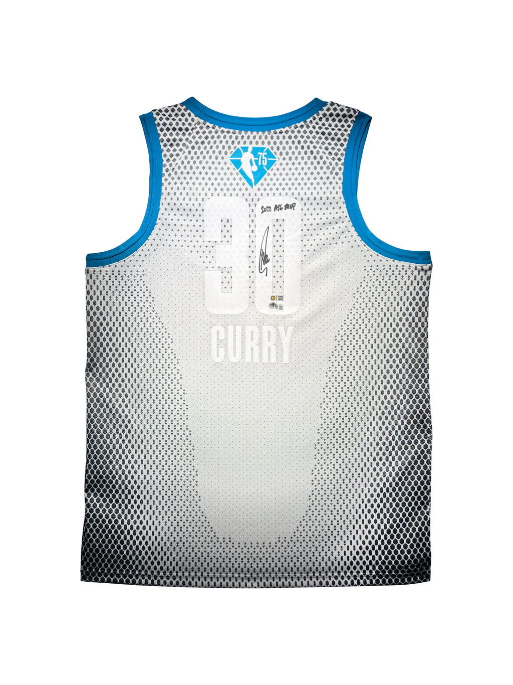 Stephen Curry Signed “2022 ASG MVP” Authentic 2022 NBA All-Star Game 75th Anniversary Jersey – Beckett & Steph Curry Certified