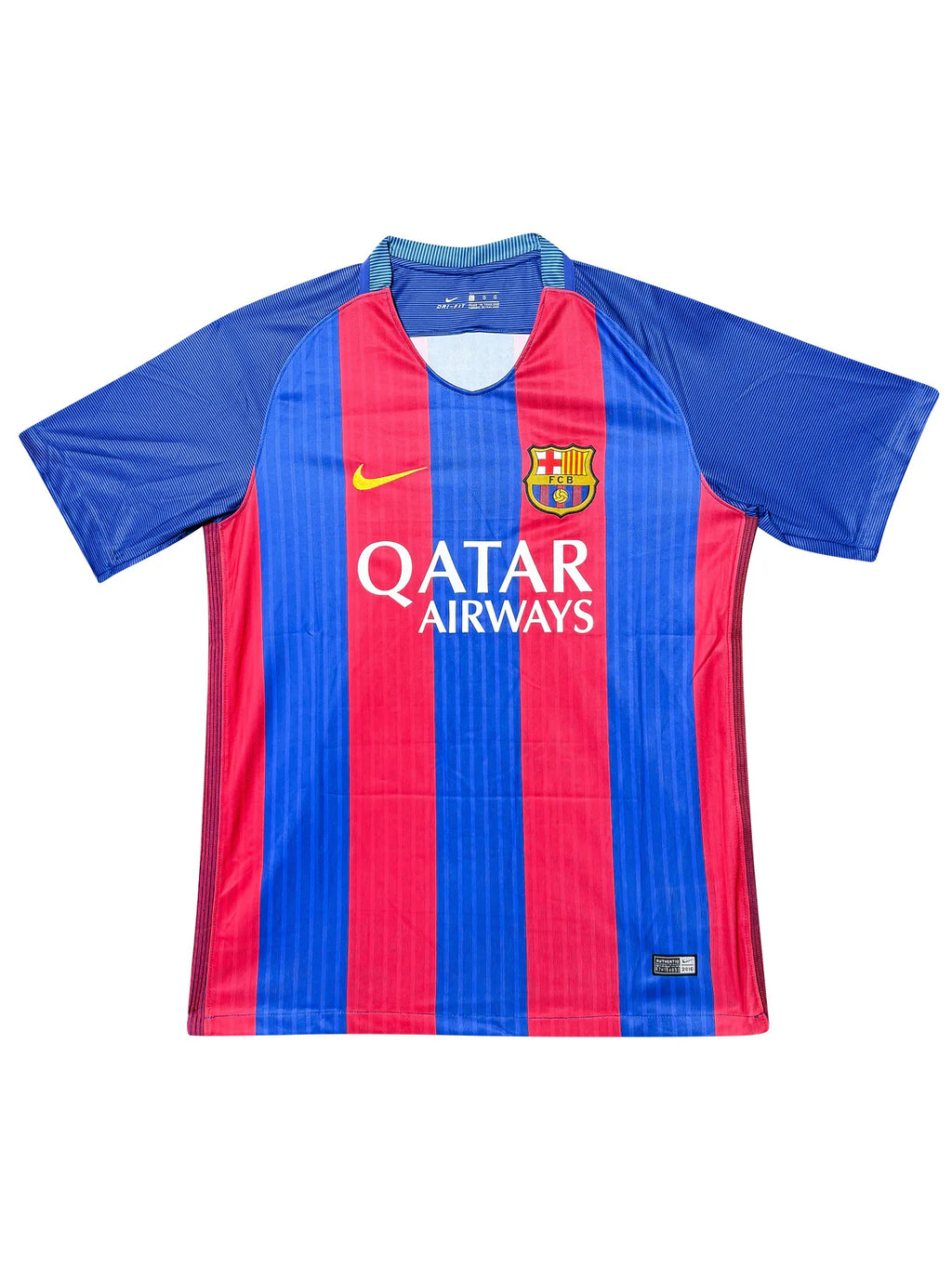 FC Barcelona 2016–17 “La Remontada” Jersey Signed by Lionel Messi – Beckett Certified