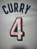 Stephen Curry Signed Authentic Team USA Paris 2024 Olympic Games Home Jersey – PSA Certified
