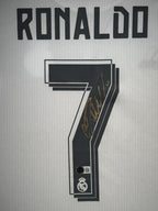 Cristiano Ronaldo Signed Real Madrid CF 2015–16 Home Jersey – Beckett Certified