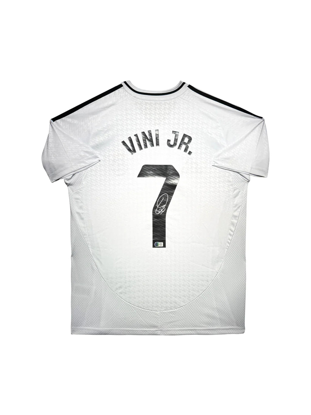 Real Madrid FC 2022–24 Home Jersey Signed by Vinícius Júnior – Beckett Certified