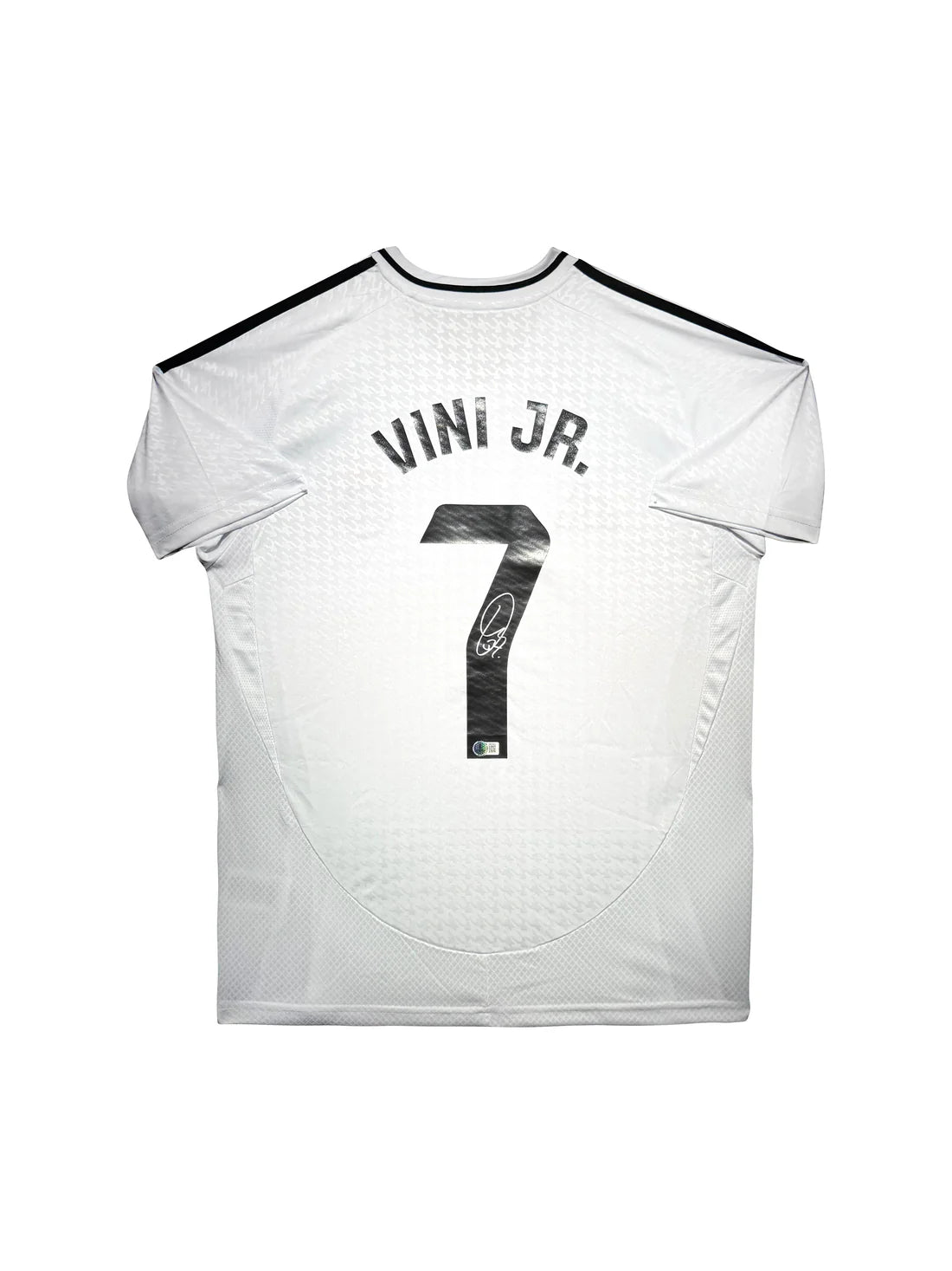 Real Madrid FC 2022–24 Home Jersey Signed by Vinícius Júnior – Beckett Certified
