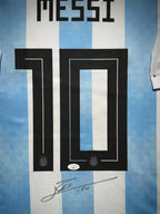 Argentina 2022 FIFA World Cup Home Jersey Signed by Lionel Messi – Beckett Certified