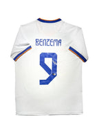 Real Madrid CF 2021–22 Home Jersey Signed by Karim Benzema – Beckett Certified