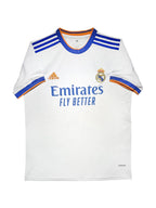 Real Madrid CF 2021–22 Home Jersey Signed by Karim Benzema – Beckett Certified