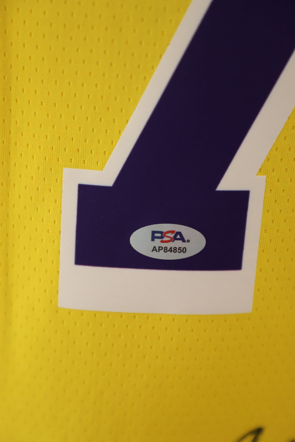 Luka Dončić Signed Authentic Lakers Jersey – PSA Certified