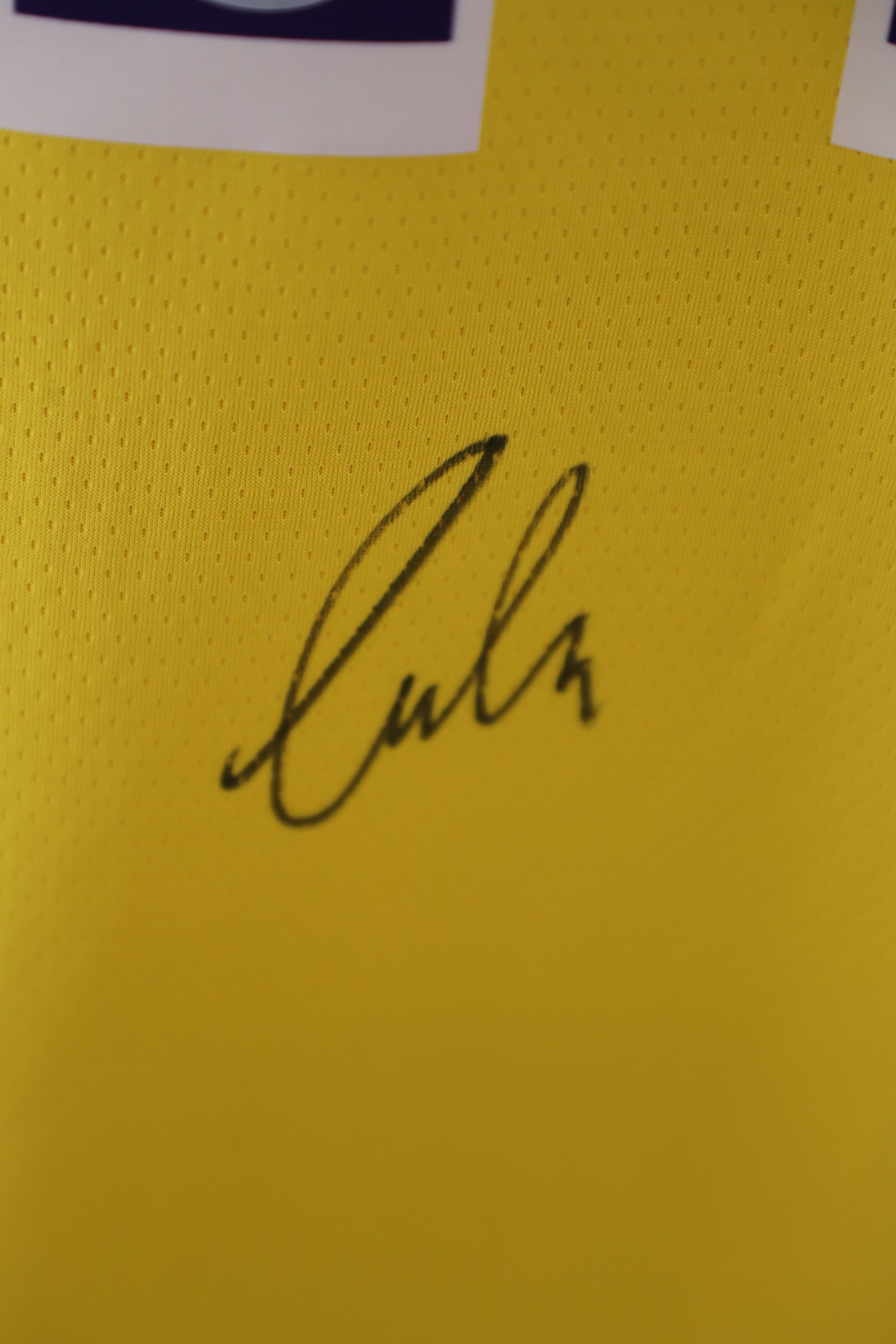 Luka Dončić Signed Authentic Lakers Jersey – PSA Certified
