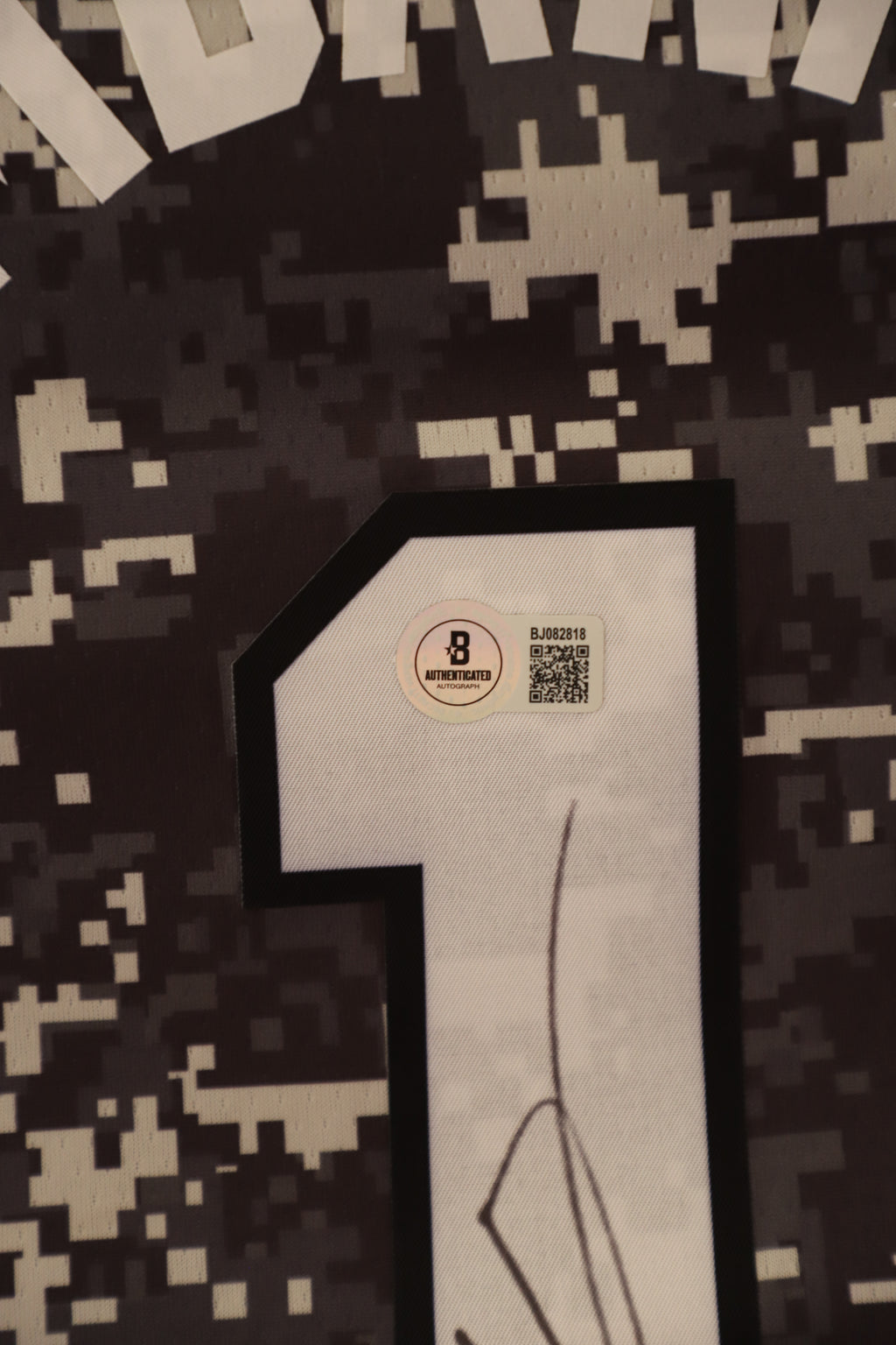 Victor Wembanyama Signed Authentic San Antonio Spurs Camouflage Jersey – Beckett Certified