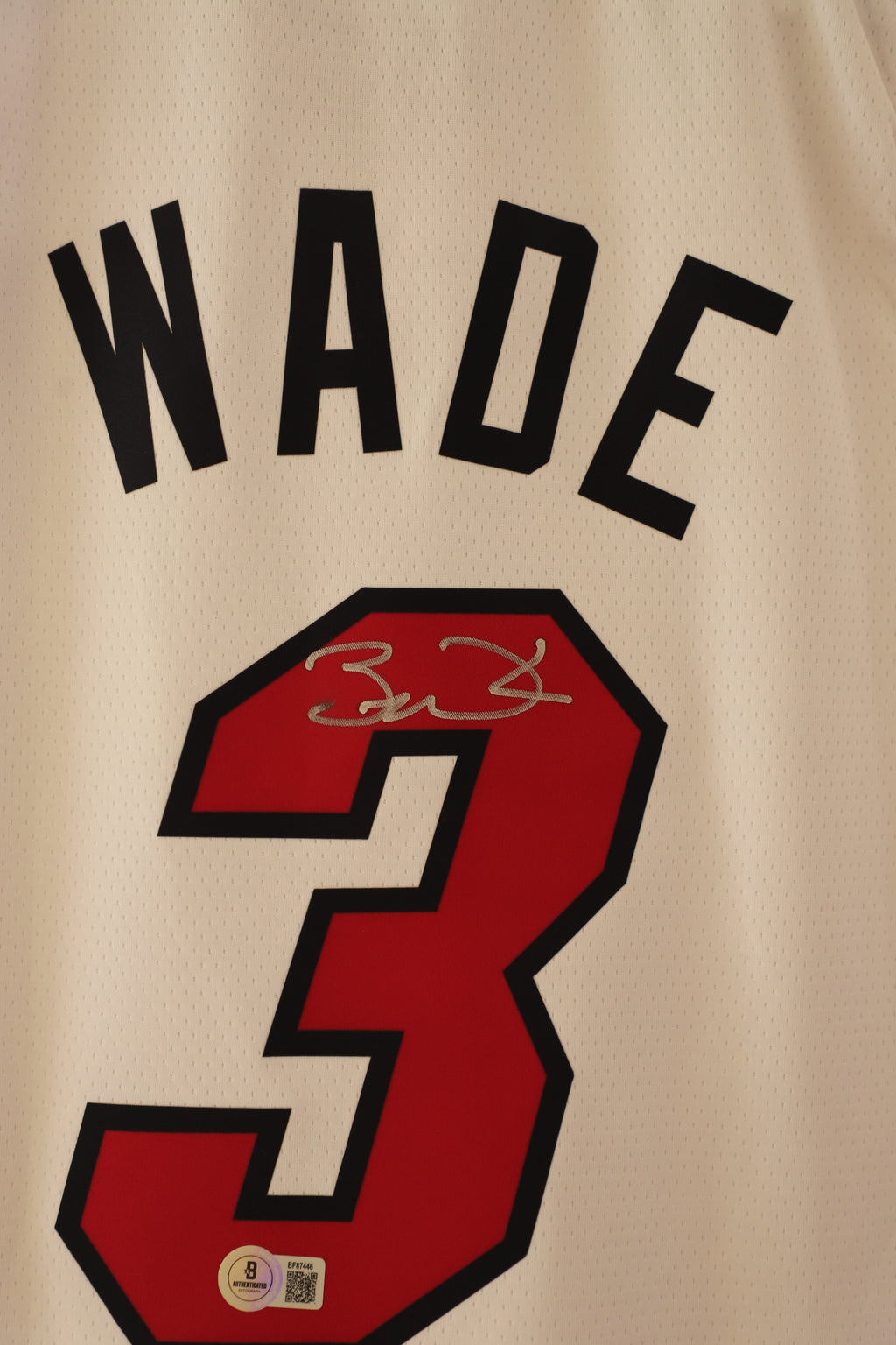 Dwyane Wade Signed Authentic Miami Heat Home Jersey – Beckett Certified