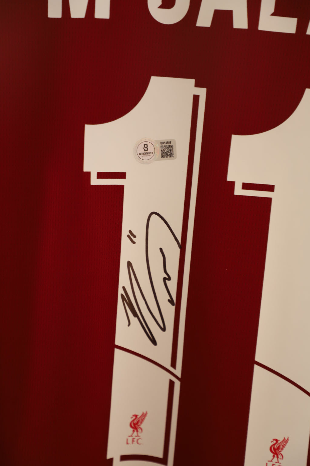 Mohamed Salah Signed Liverpool FC 2018/19 Champions League Home Jersey – Beckett Authenticated