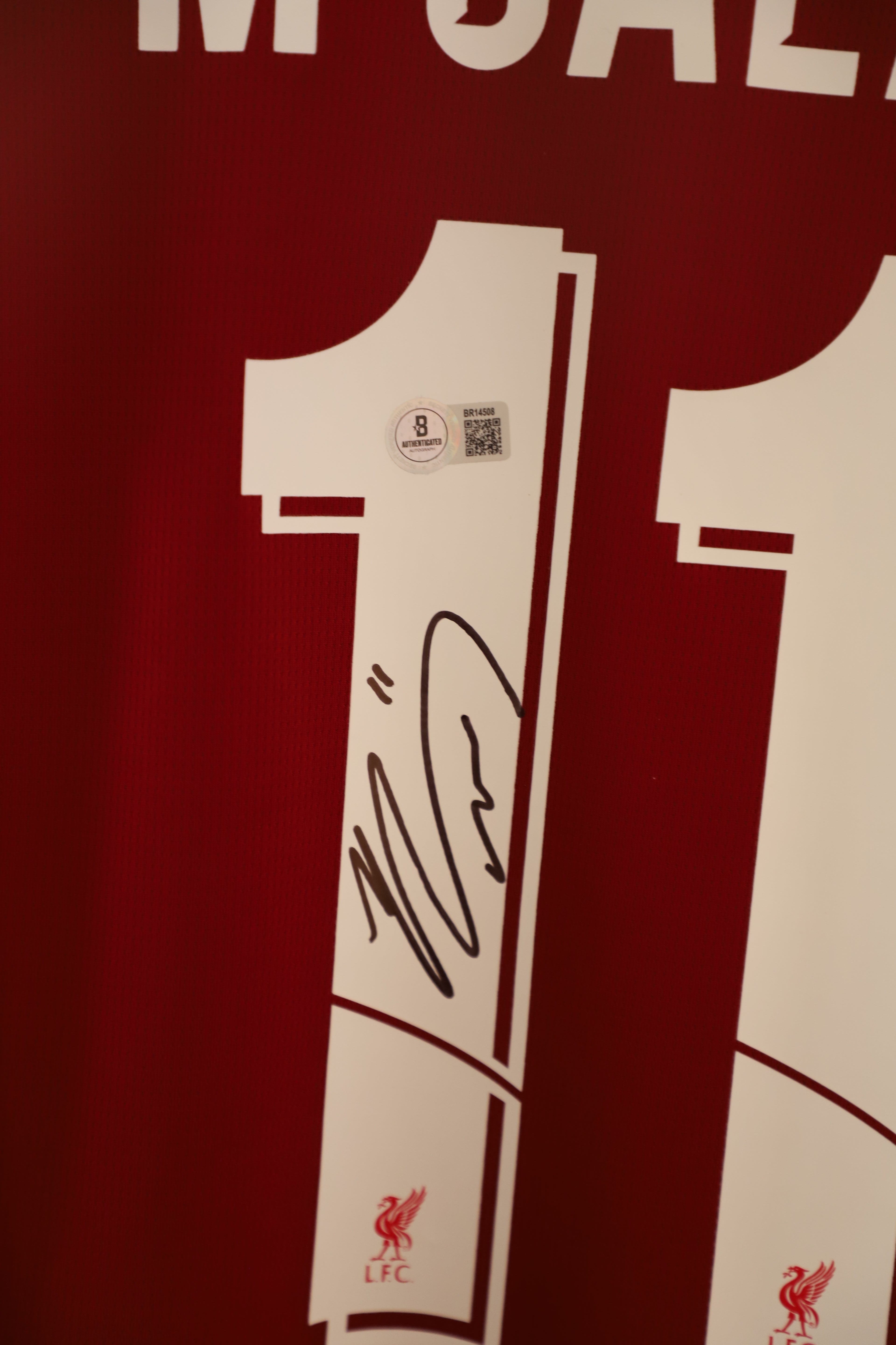 Mohamed Salah Signed Liverpool FC 2018/19 Champions League Home Jersey – Beckett Authenticated