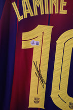 Lamine Yamal Signed FC Barcelona #10 Champions League Home Jersey – Beckett Authenticated