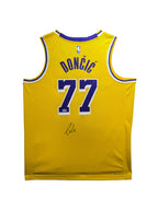 Los Angeles Lakers Home Jersey Signed by Luka Dončić – PSA Certified