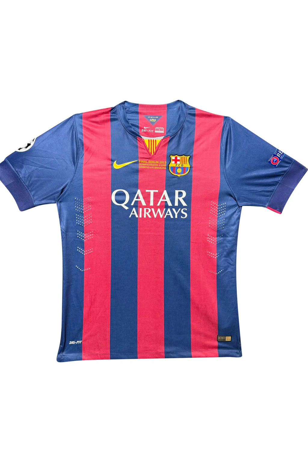 Lionel Messi Signed Authentic FC Barcelona 2009 Champions League Final Jersey – First Historic Treble – Beckett Certified