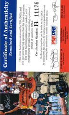 Limited Edition 4/8 Authentic Mitchell and Ness All Star Game 2003 signed by Kobe Bryant certified by Beckett and PSA