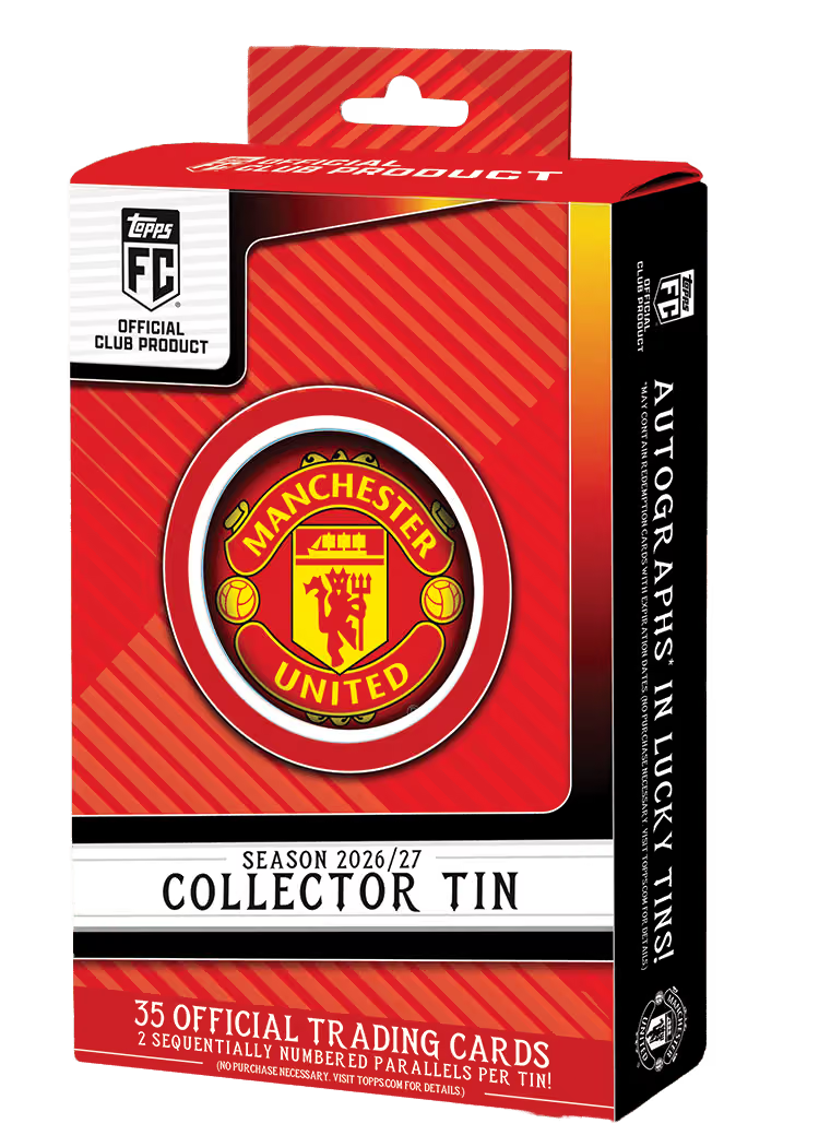 2026/27 Topps Manchester United Collector Tin