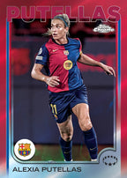 2024-25 Topps Chrome UEFA Women's Champions League UWCL Value Box