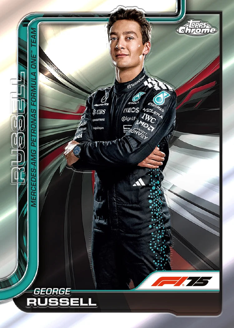 2025 Topps Chrome Formula 1® - Hobby Box