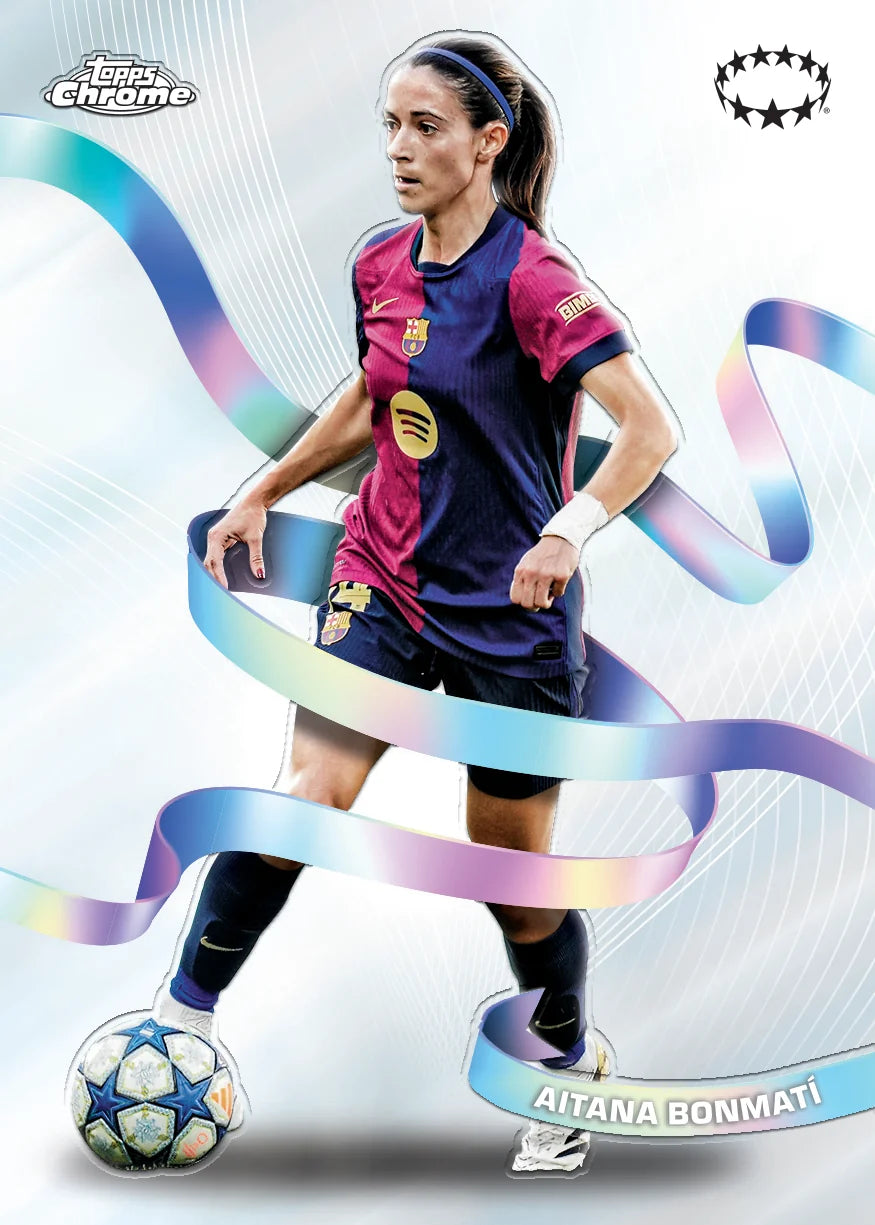 2024-25 Topps Chrome® UEFA Women's Champions League - Hobby Box