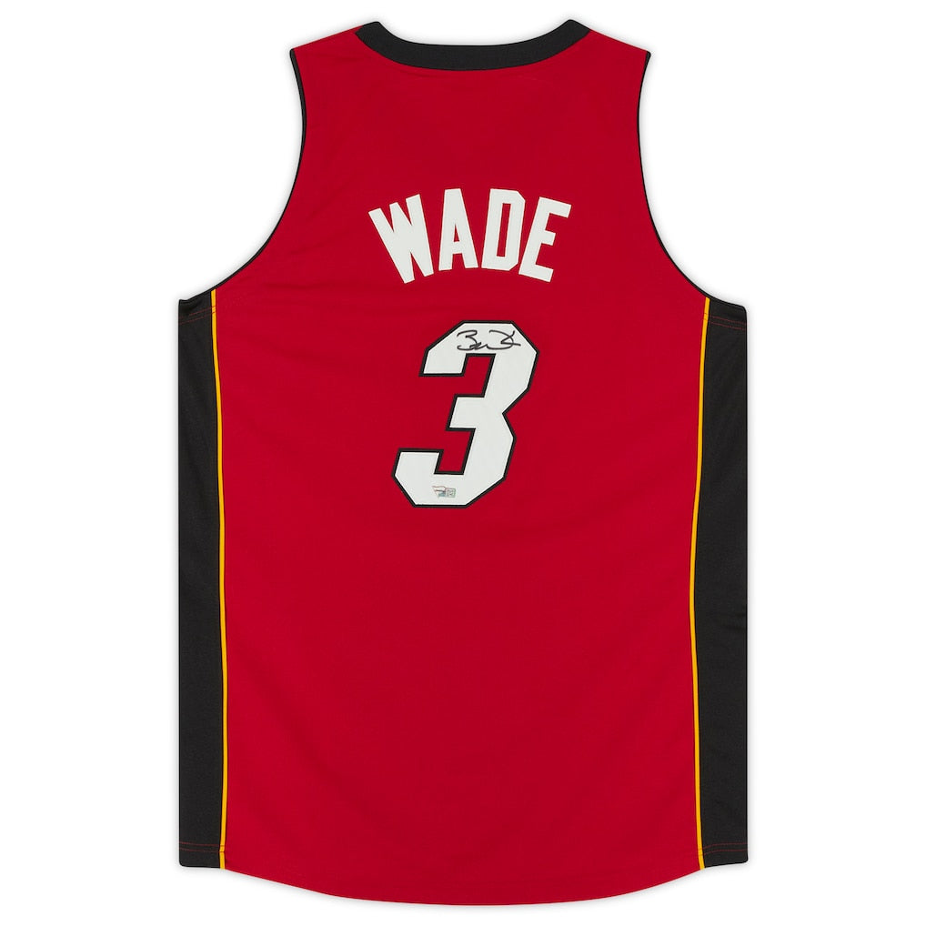 Miami Heat Authentic Team Jersey Signed by Dwyane Wade – Fanatics Certified