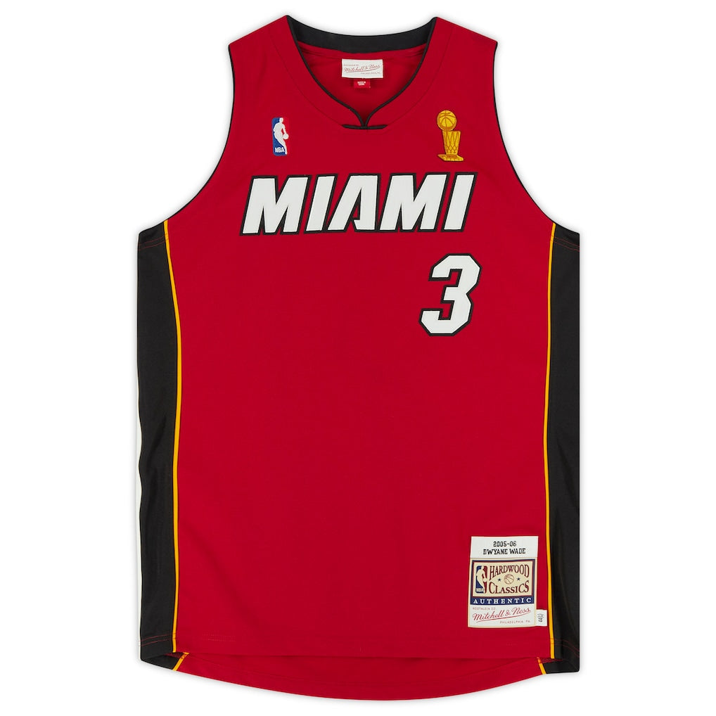 Miami Heat Authentic Team Jersey Signed by Dwyane Wade – Fanatics Certified