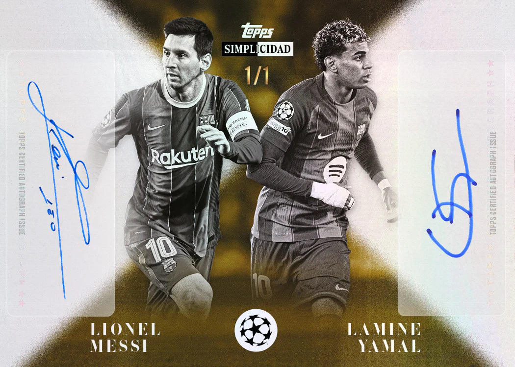 Topps® UEFA Club Competitions Simplicidad 2025–26