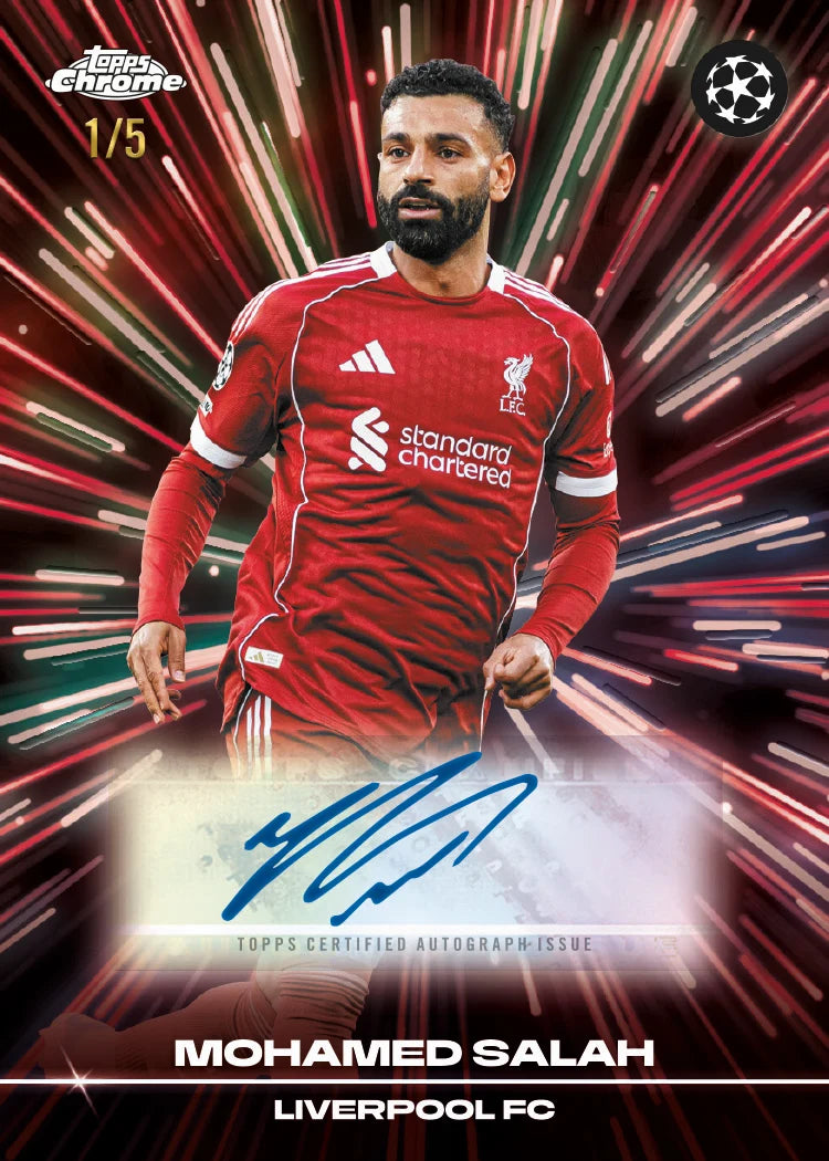 Topps Chrome® UEFA Club Competitions 2025-26 - Jumbo Box