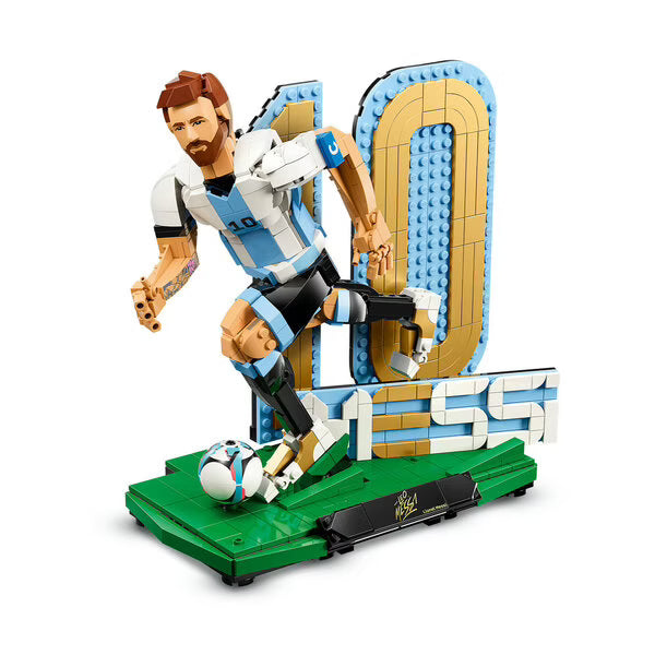 LEGO® Editions Football 43015 – Lionel Messi – Football Legend Collectible Set