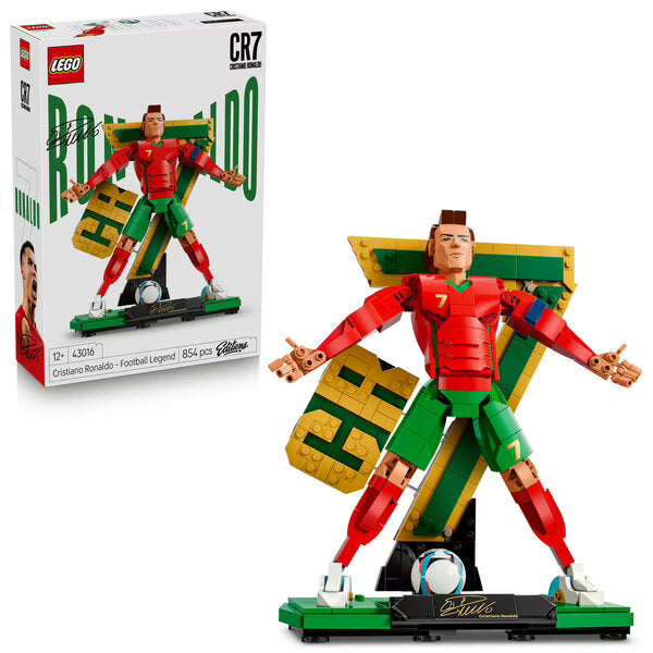 LEGO® Editions Football – Cristiano Ronaldo – Football Legend Collectible Figure